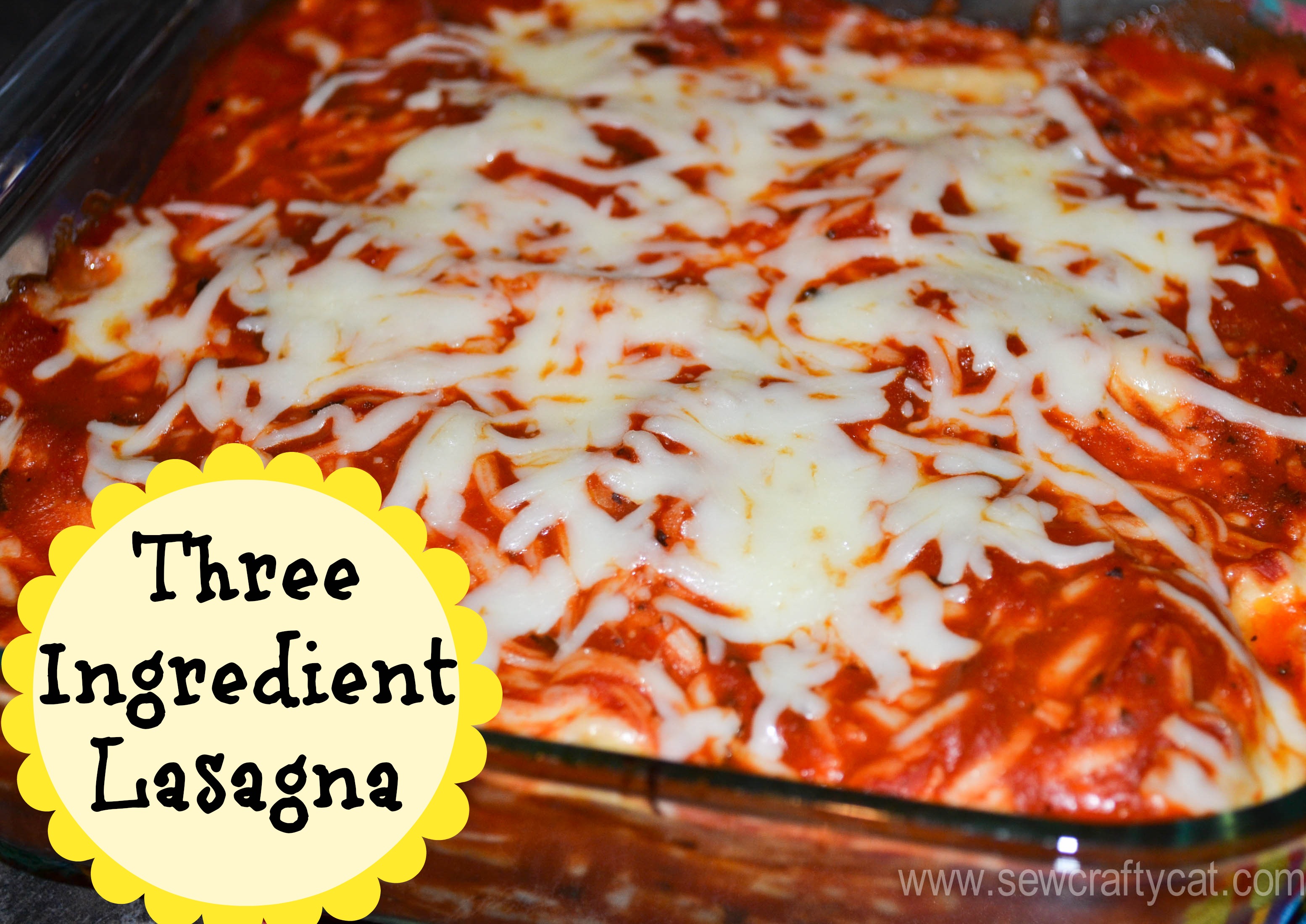 3 Ingredient Lasagna Typically Simple