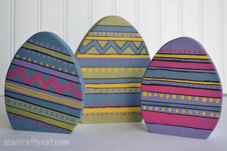 DIY Project - Wood Easter Eggs