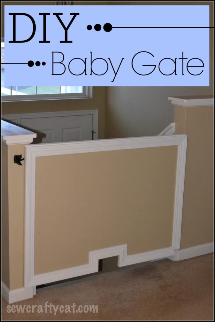 DIY Wood Baby Gate