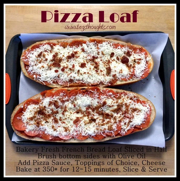 baked pizza loaf recipe