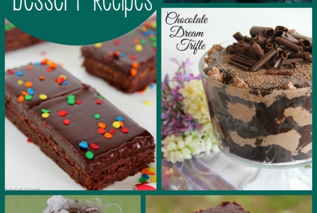 20 delicious dessert recipes with chocolate as a main ingredient!