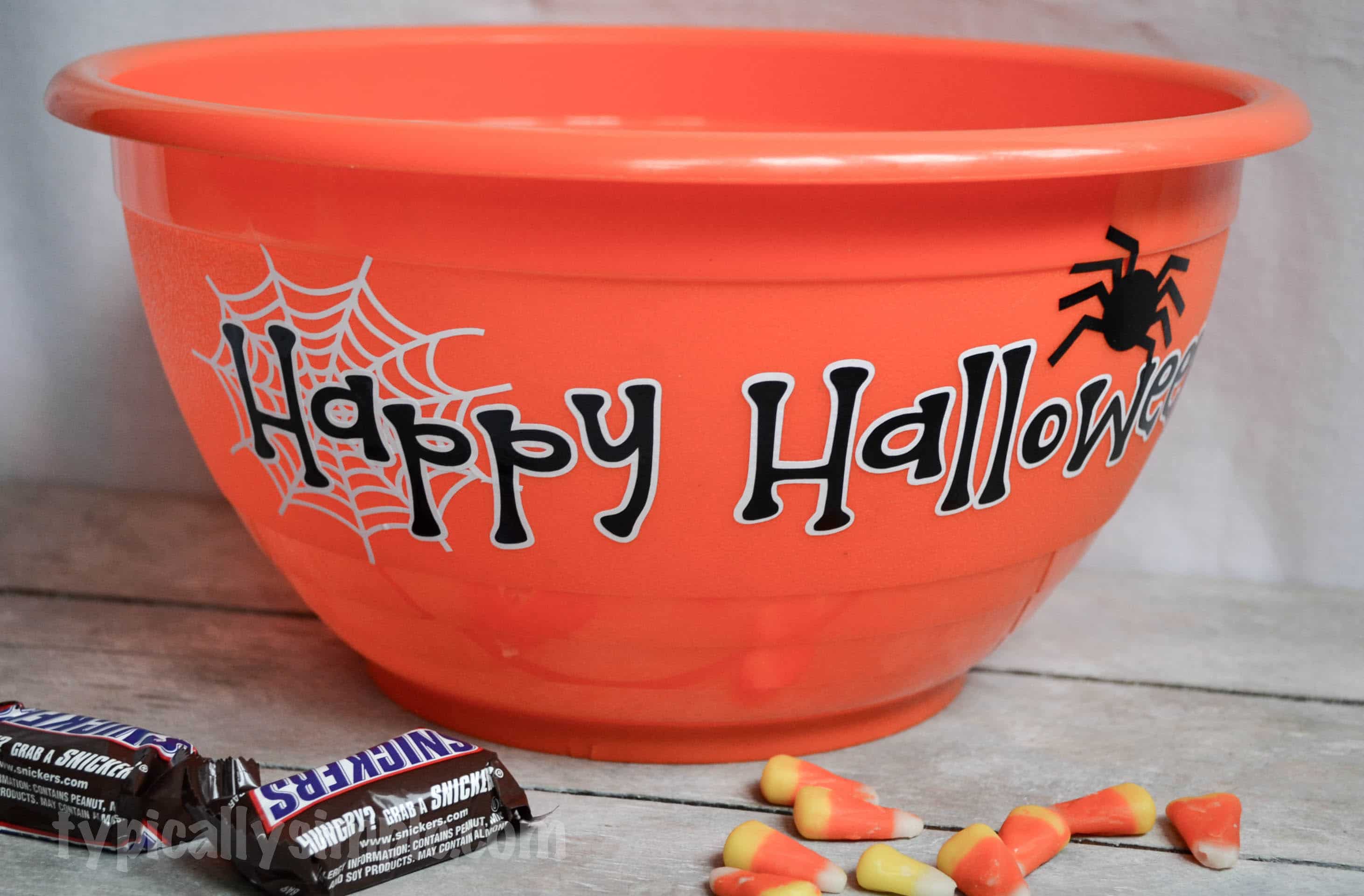 Halloween Candy Bowl 