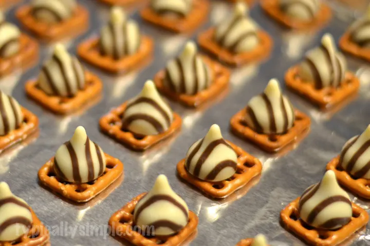 White Chocolate Pretzel Bites