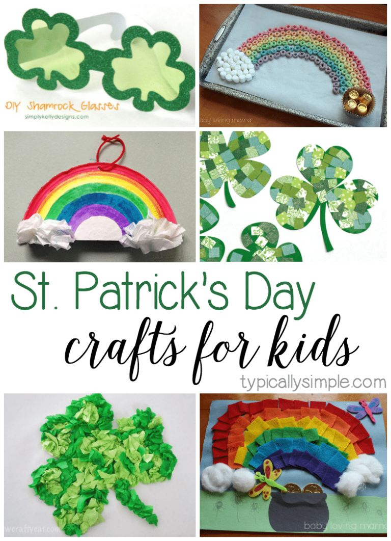 25+ St. Patrick's Day Crafts for Kids - Typically Simple