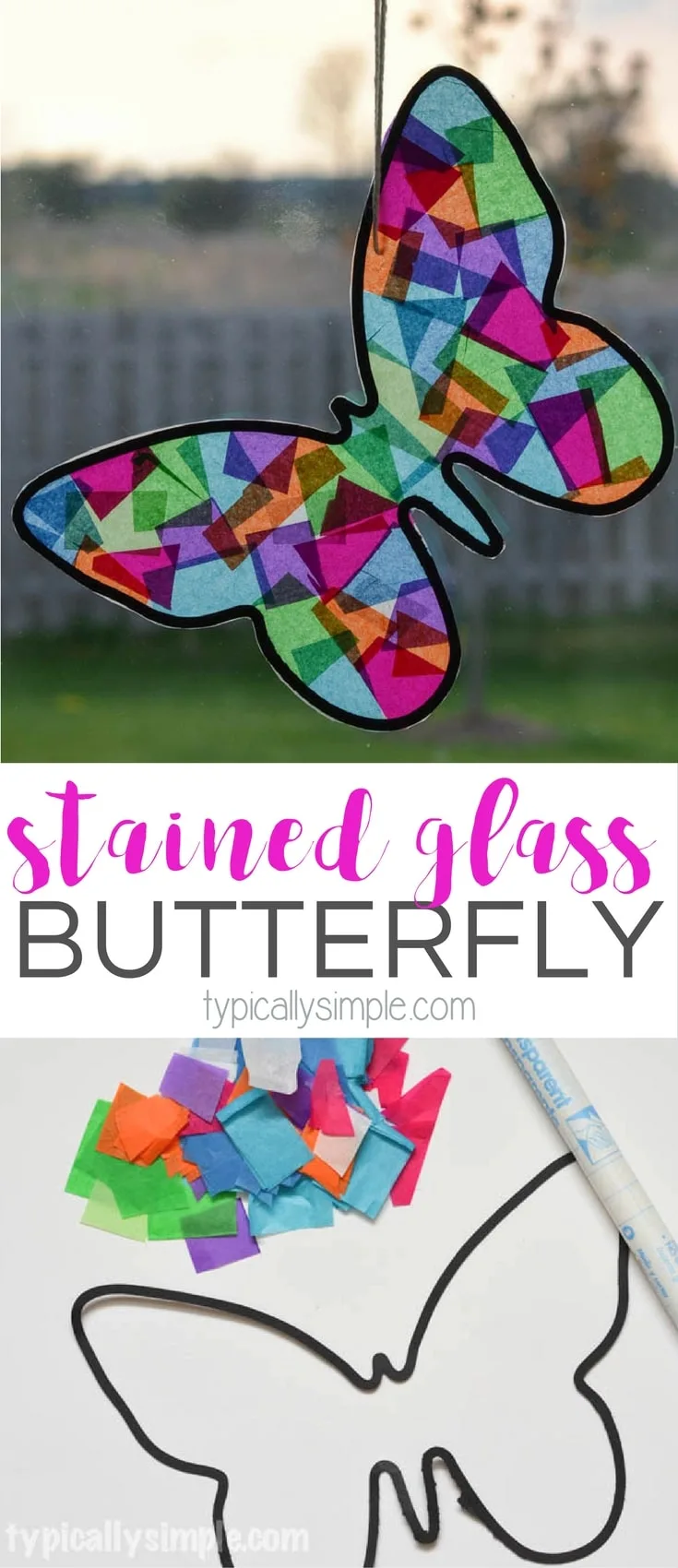 DIY Craft Ideas - Paper Butterflies