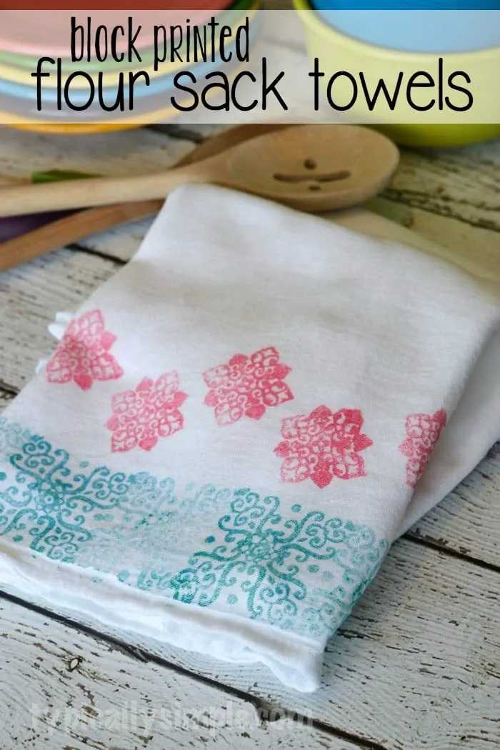 Simple Flour Sack Dish Towels You Can Make in a Day