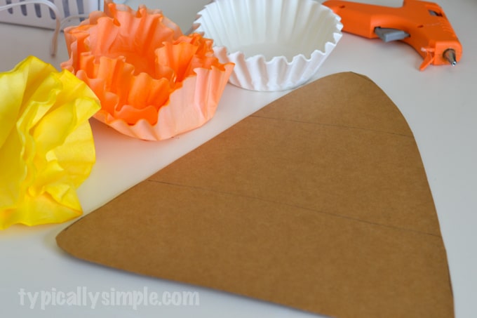 Coffee Filter Candy Corn-4