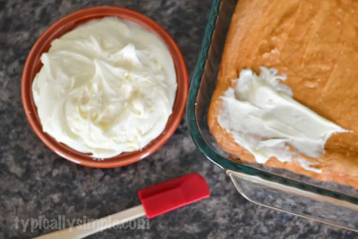 Pumpkin Spice Dump Cake