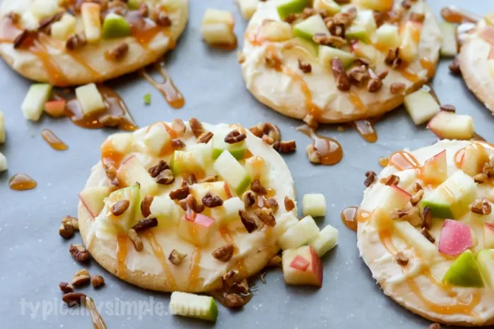 Caramel Apple Cookies