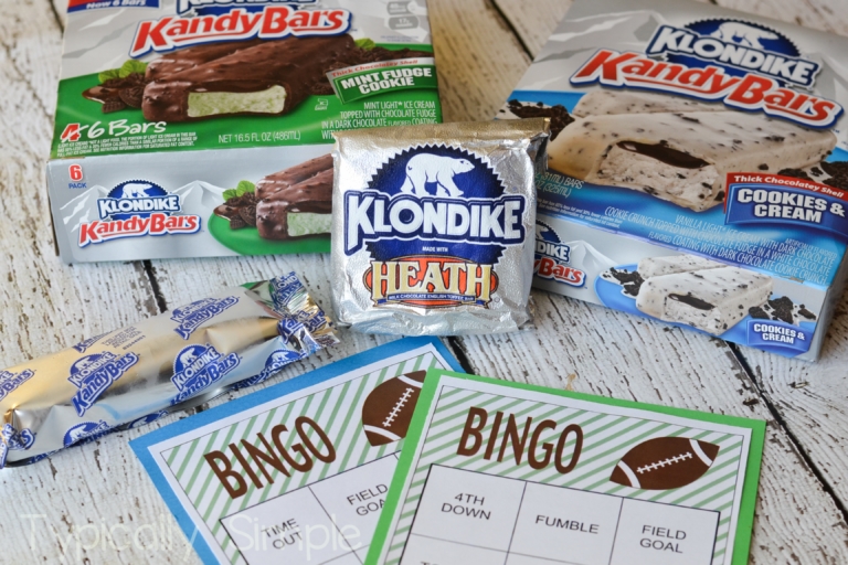 Football Bingo with Klondike {Free Printable}