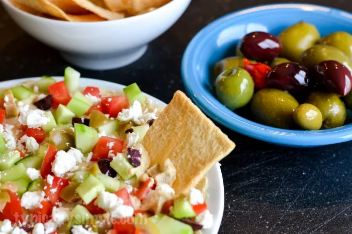 Mediterranean Hummus Dip