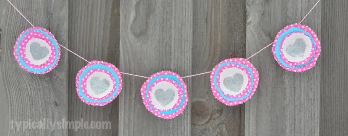 Cupcake Liner Garland