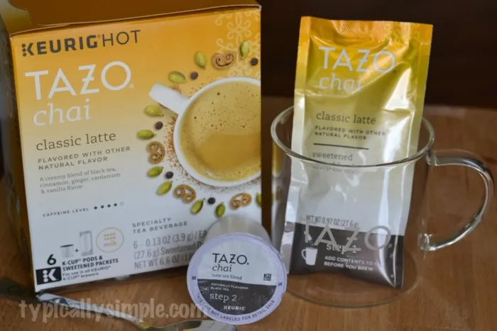 TAZO Chai Latte at home