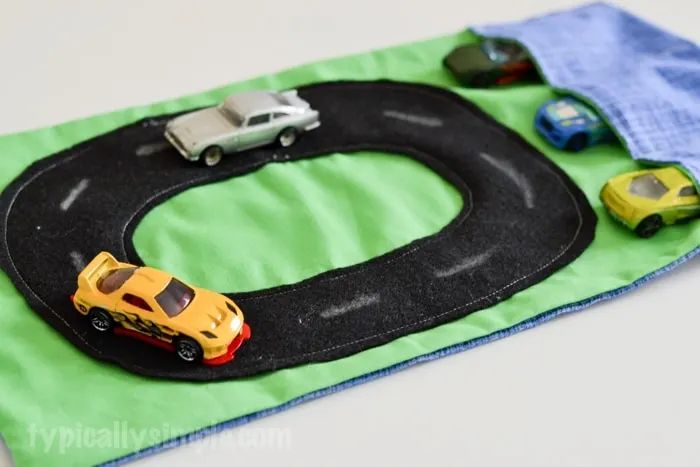 How to make a Car race track from Washi tape