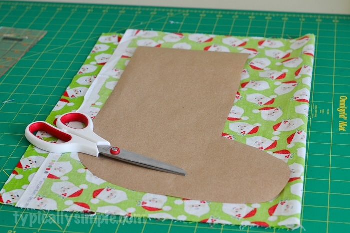Christmas Stocking Sewing Tutorial