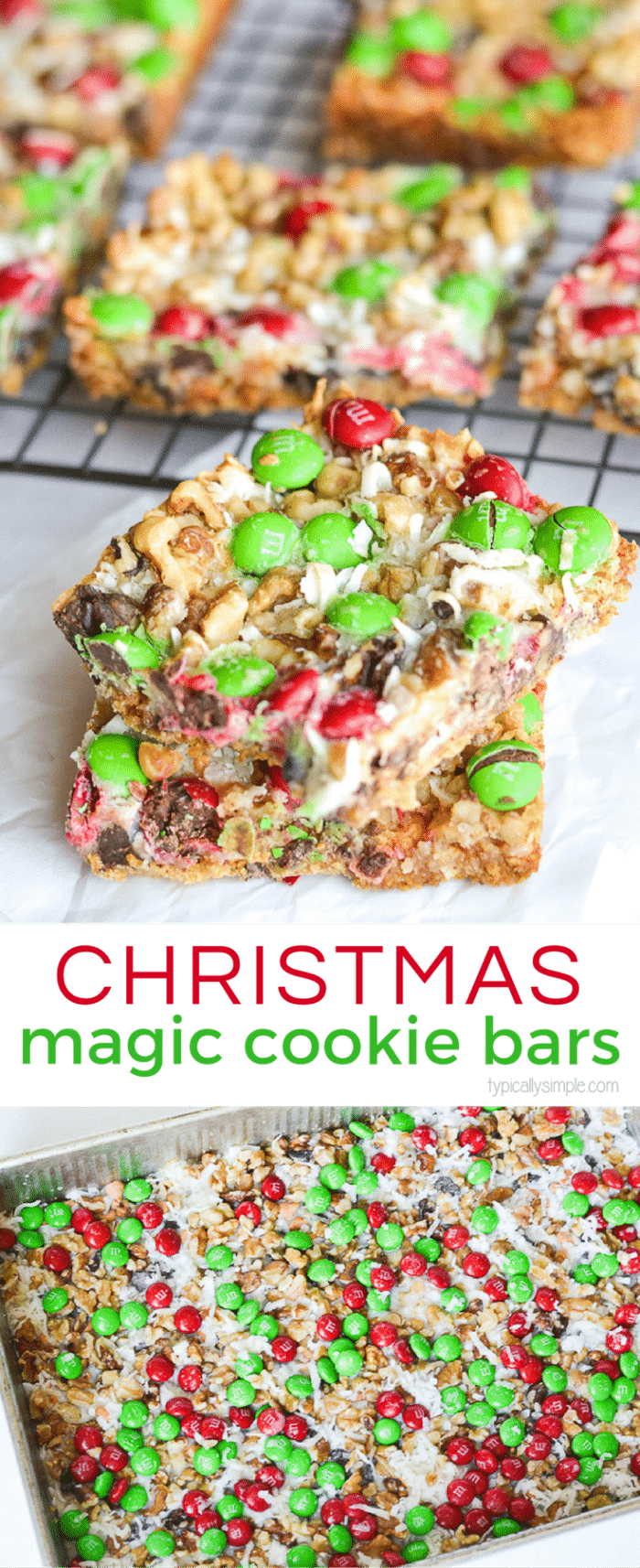 Holiday Baking Memories - Magic Cookie Bars - Merry About Town