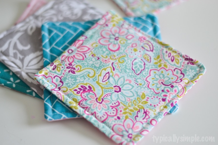 Fabric Mug Rug A Quick Sewing Tutorial Typically SImple