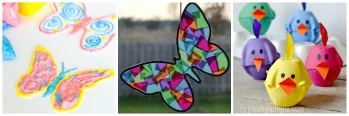 Stained Glass Butterfly Craft - Typically Simple