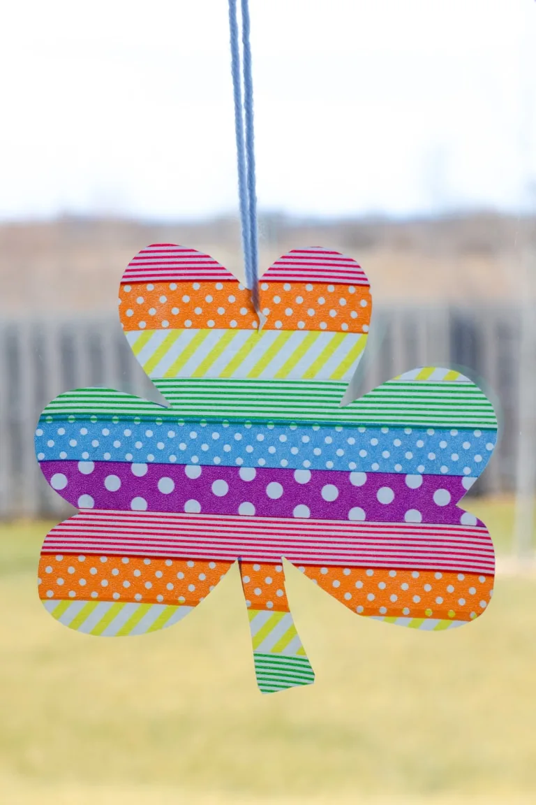 Washi Tape Rainbow Shamrocks