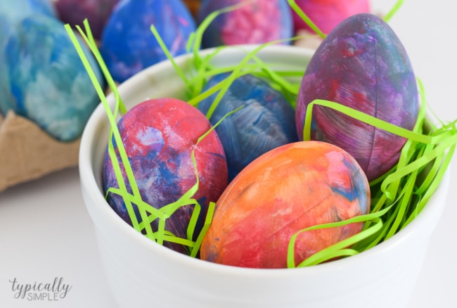 Painted Easter Eggs Craft Project