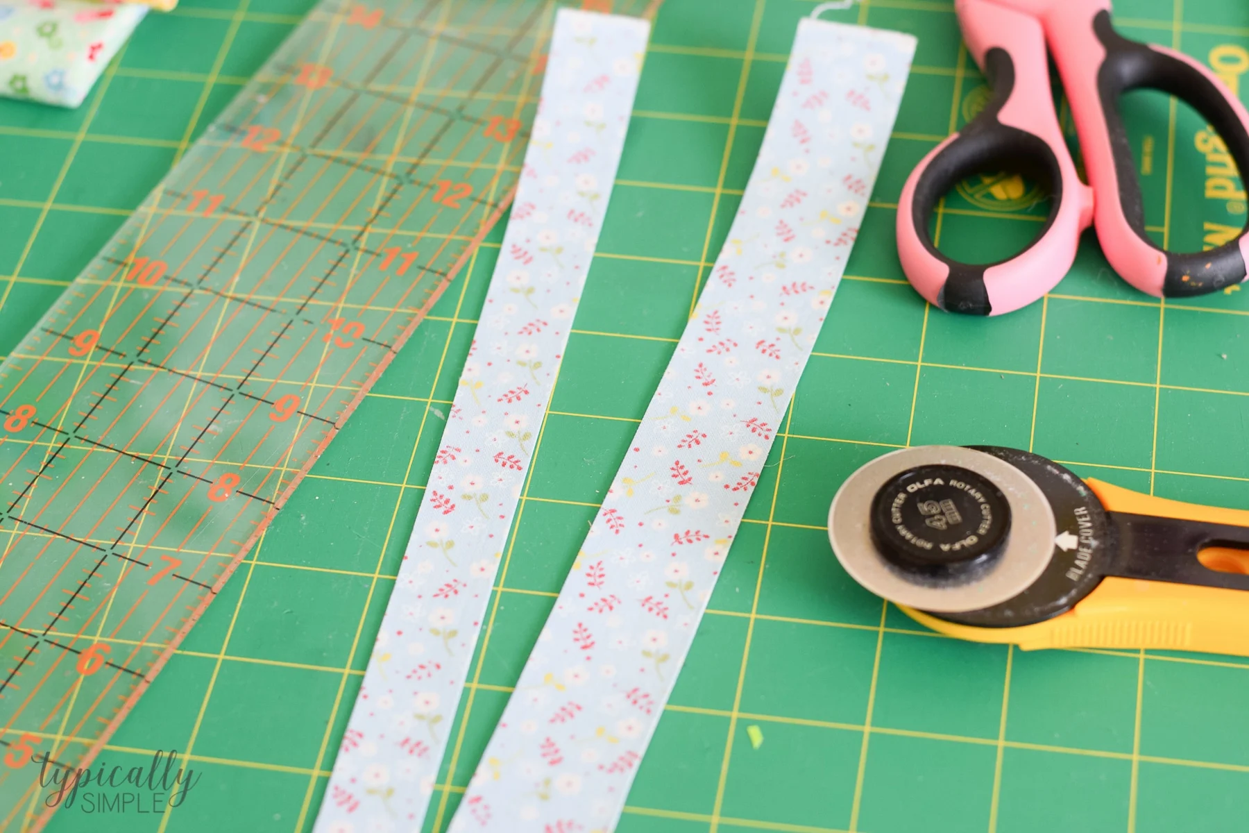 How to Make Fabric Tape for Crafting and Planners