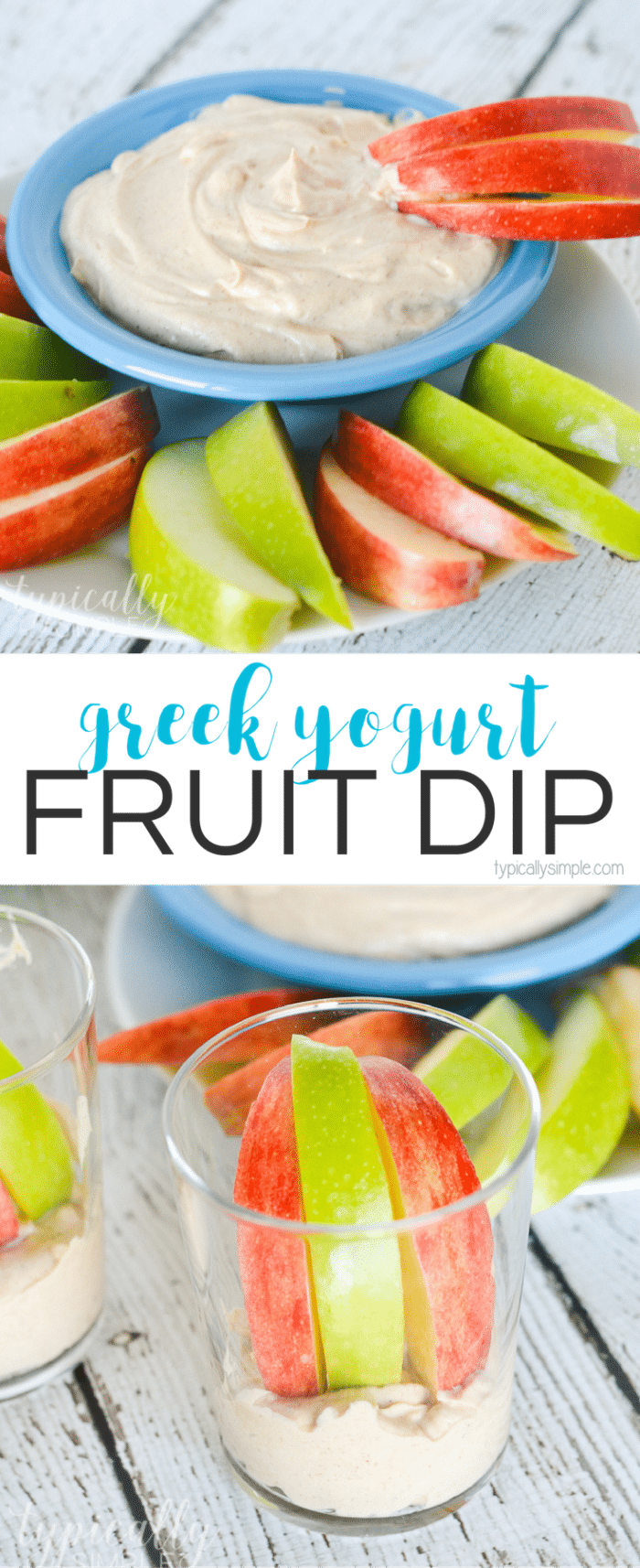 Greek Yogurt Fruit Dip Typically Simple