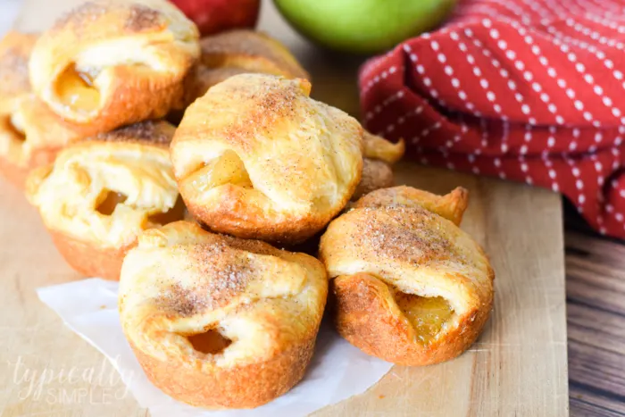 mini apple pie bites