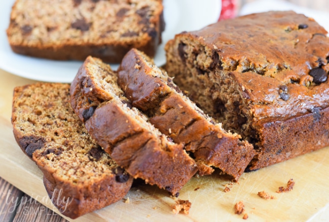 Chocolate Chip Banana Bread Recipe