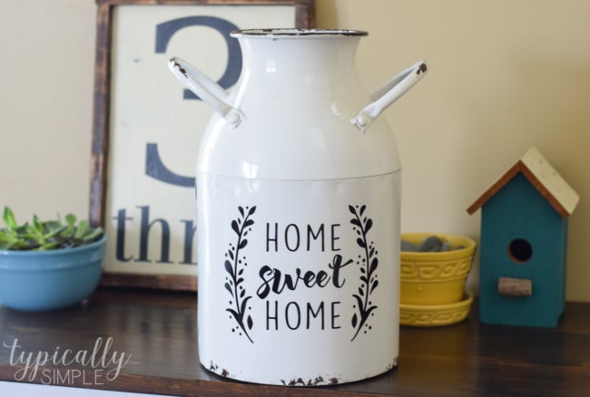 Cricut Project Inspiration: Using Vinyl
