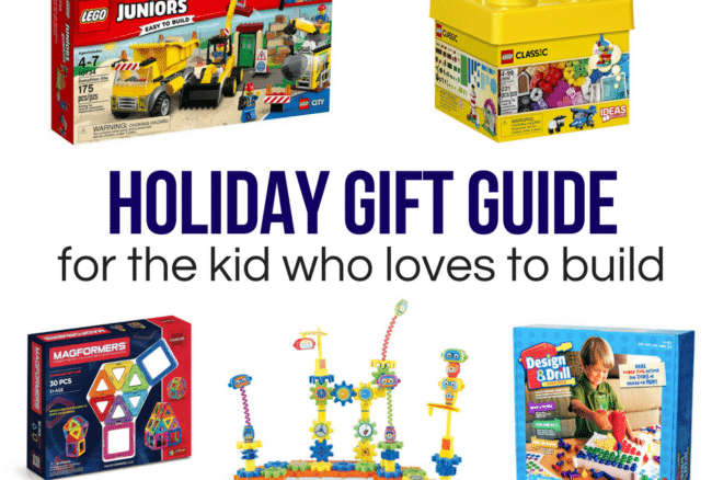 Holiday Gift Guide: for the kid who loves to build