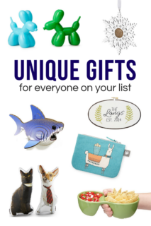 There's always seems to be one or two people on your Christmas list that "have everything" or are difficult to shop for. These unique gifts from UncommonGoods.com will be sure to impress everyone on your shopping list this year! #ad