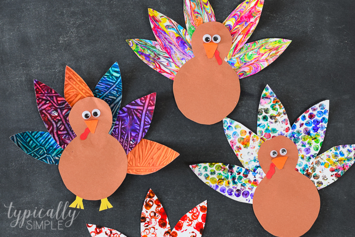 5 Turkey Crafts for Kids - Typically Simple